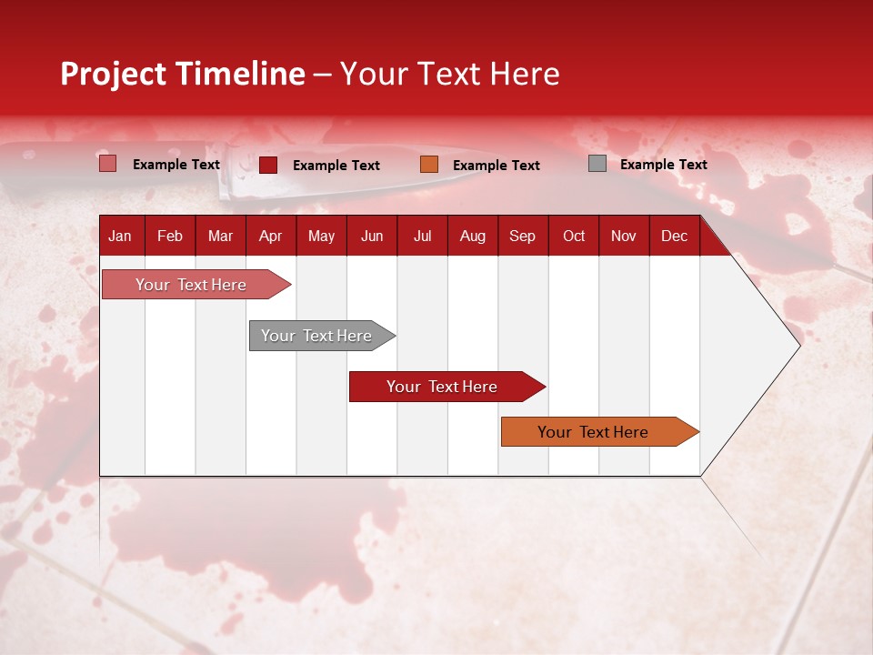 Die Red Suicide PowerPoint Template