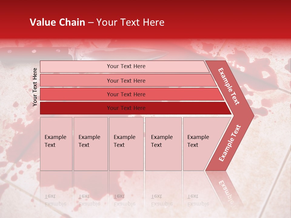 Die Red Suicide PowerPoint Template