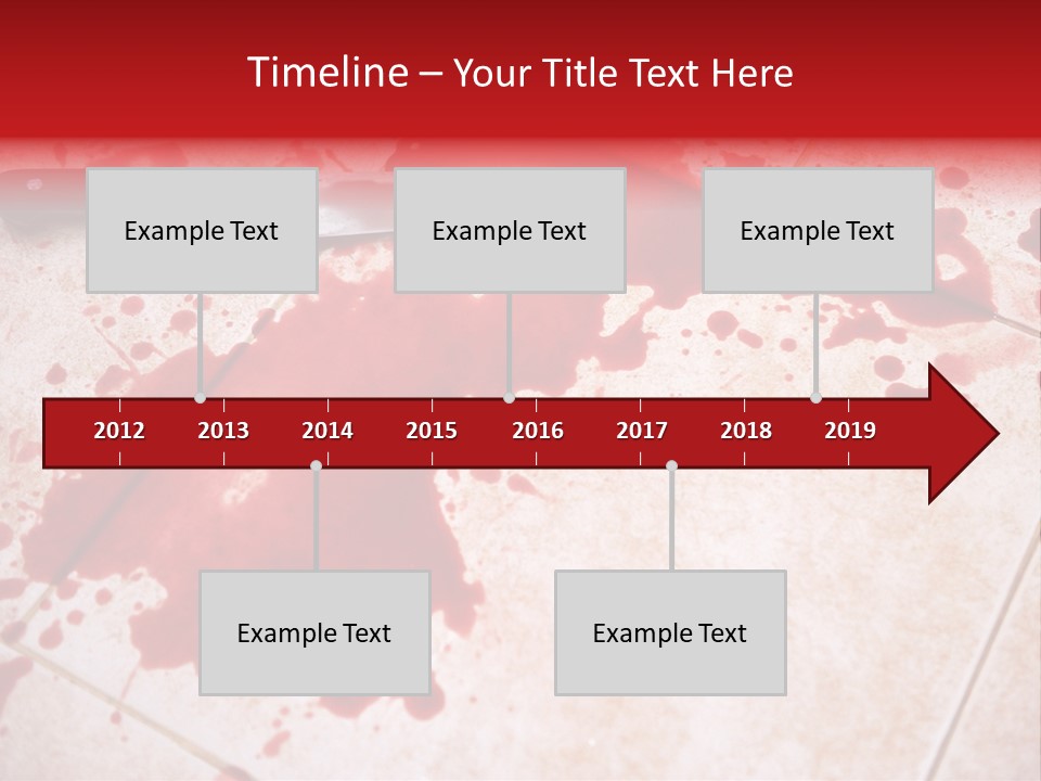 Die Red Suicide PowerPoint Template