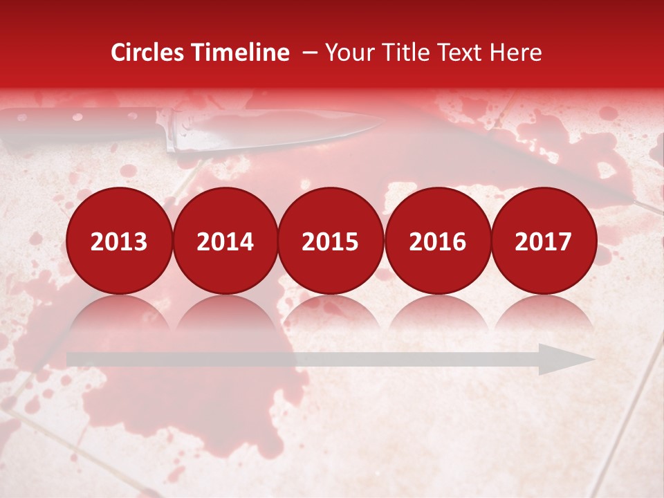 Die Red Suicide PowerPoint Template