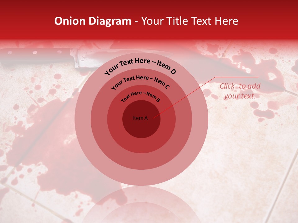 Die Red Suicide PowerPoint Template