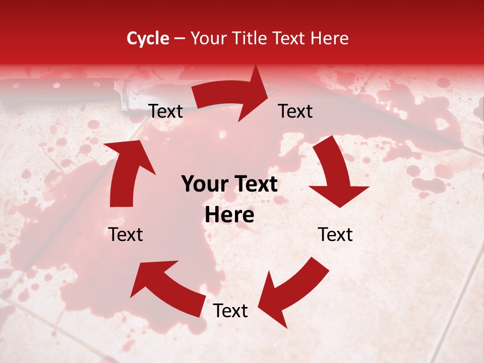 Die Red Suicide PowerPoint Template