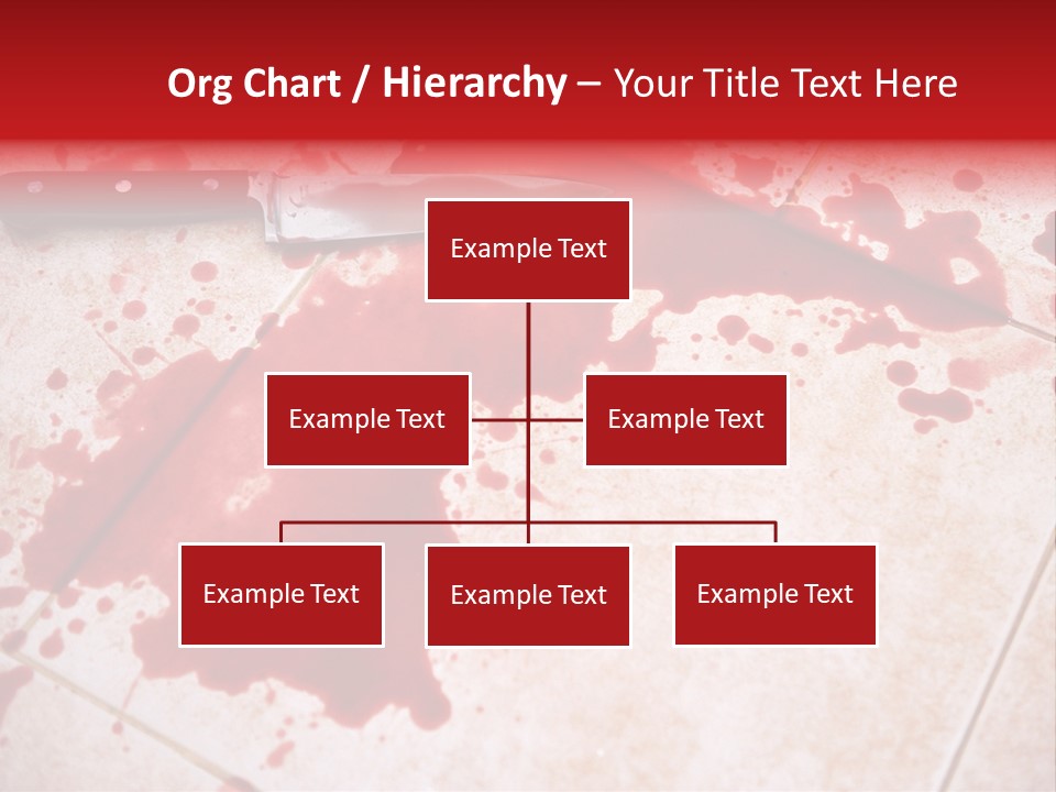 Die Red Suicide PowerPoint Template