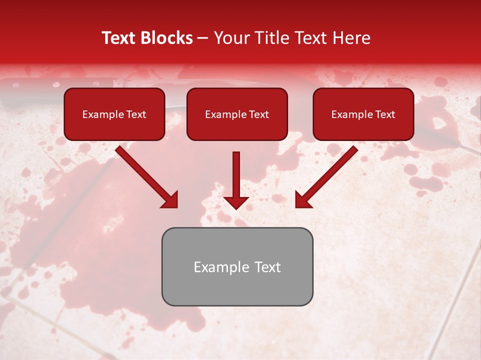 Die Red Suicide PowerPoint Template
