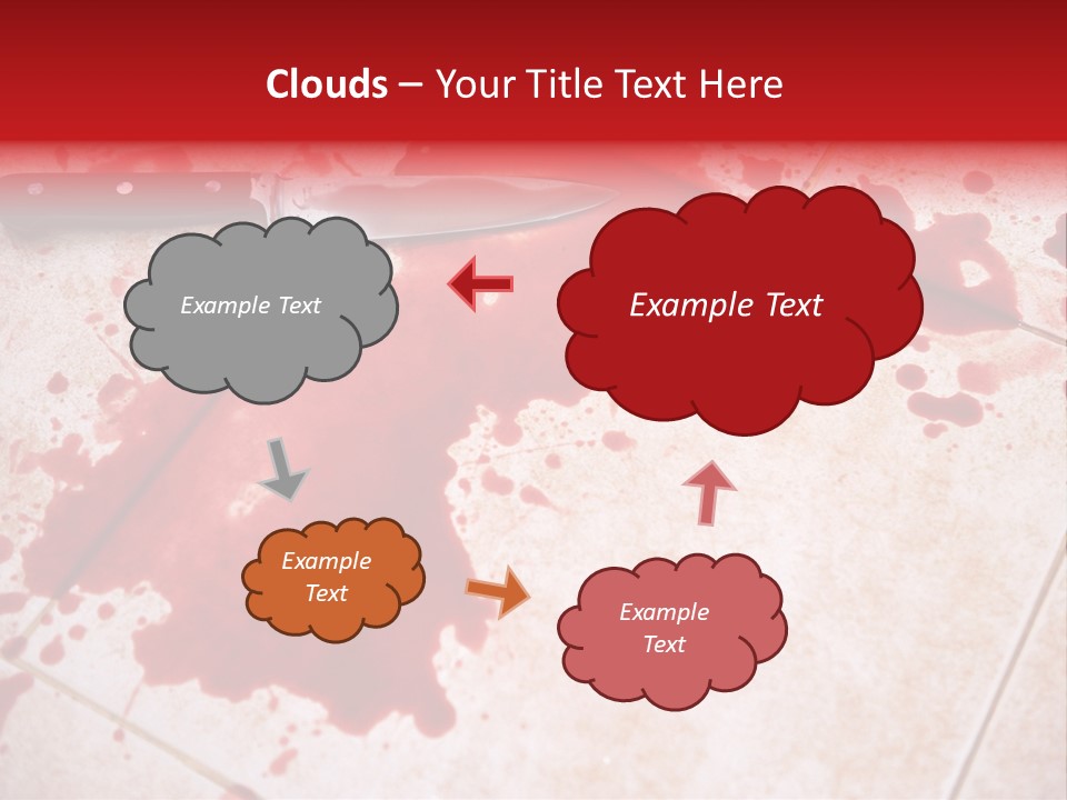 Die Red Suicide PowerPoint Template