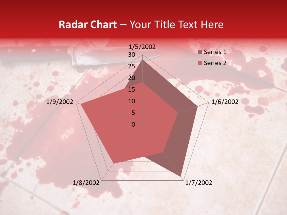 Die Red Suicide PowerPoint Template