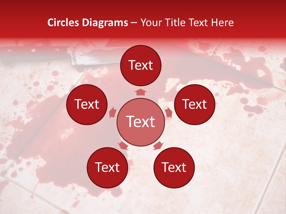 Die Red Suicide PowerPoint Template