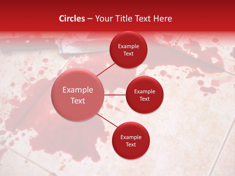 Die Red Suicide PowerPoint Template
