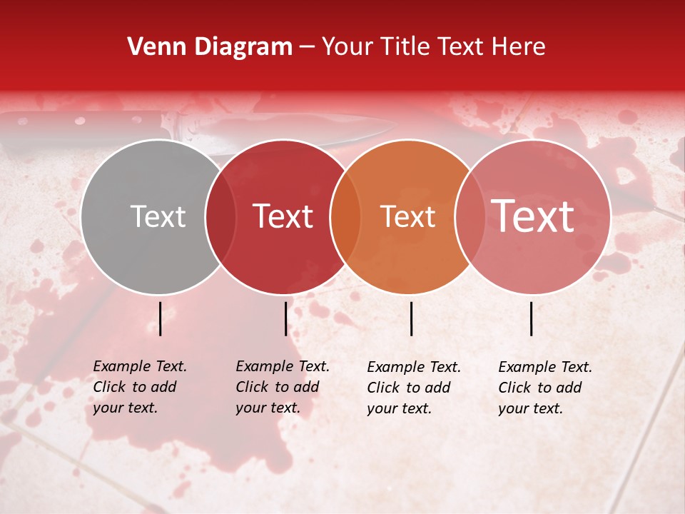 Die Red Suicide PowerPoint Template