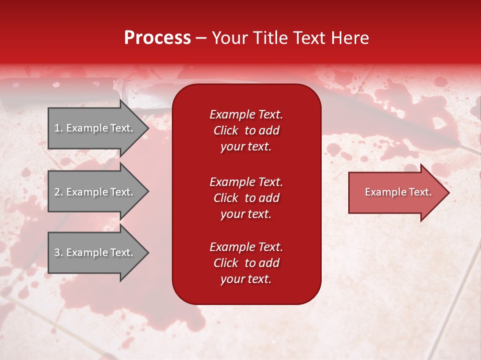 Die Red Suicide PowerPoint Template