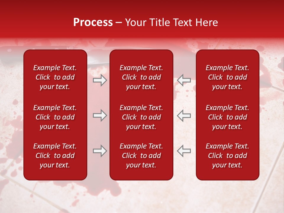 Die Red Suicide PowerPoint Template