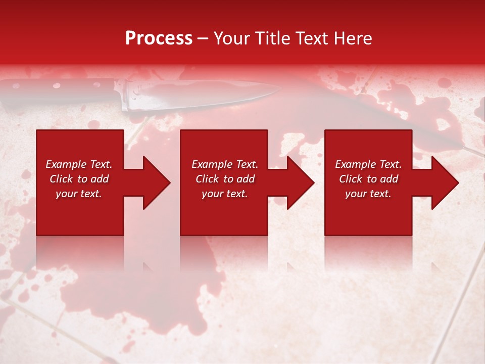 Die Red Suicide PowerPoint Template
