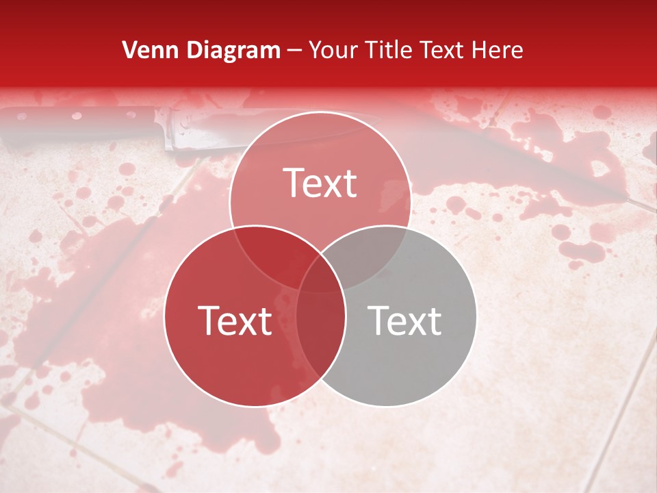 Die Red Suicide PowerPoint Template