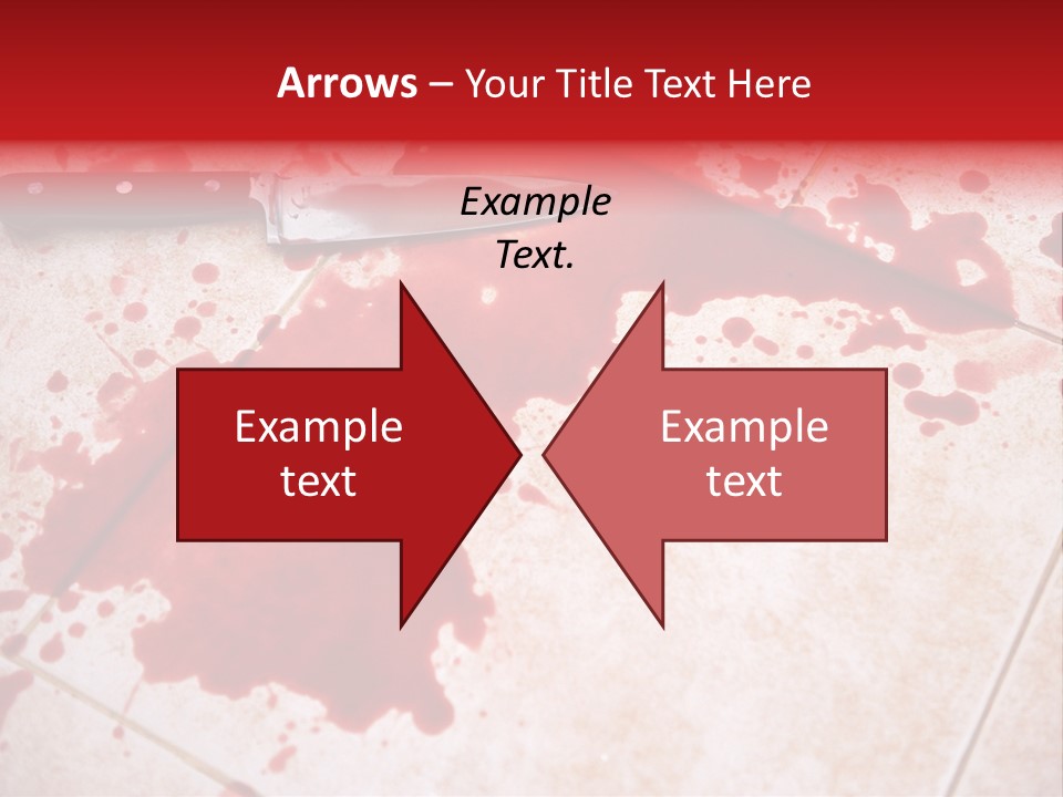 Die Red Suicide PowerPoint Template