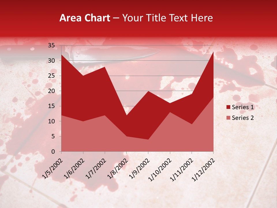 Die Red Suicide PowerPoint Template
