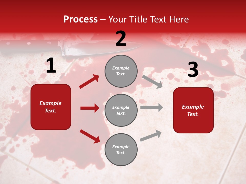 Die Red Suicide PowerPoint Template