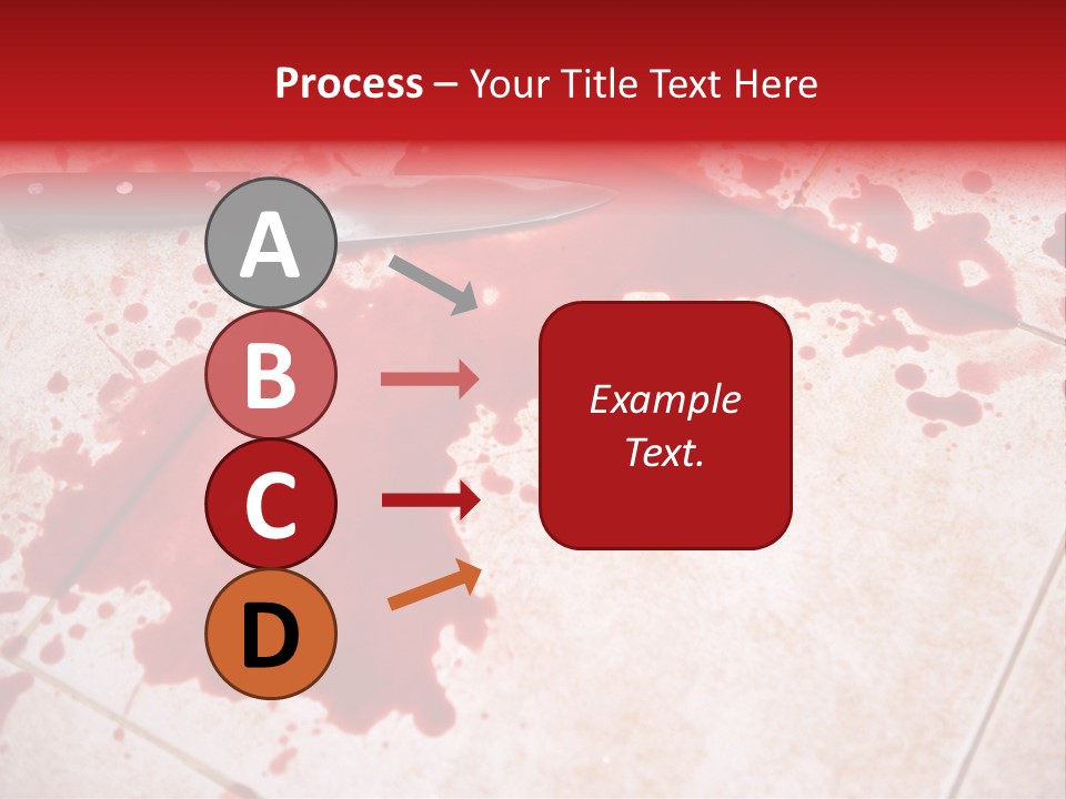 Die Red Suicide PowerPoint Template