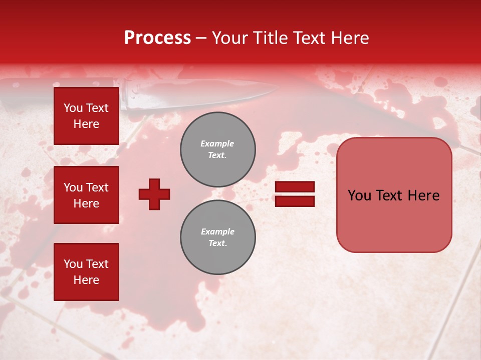 Die Red Suicide PowerPoint Template
