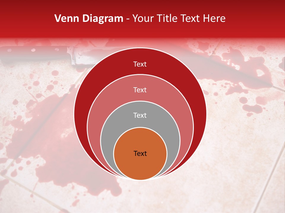 Die Red Suicide PowerPoint Template