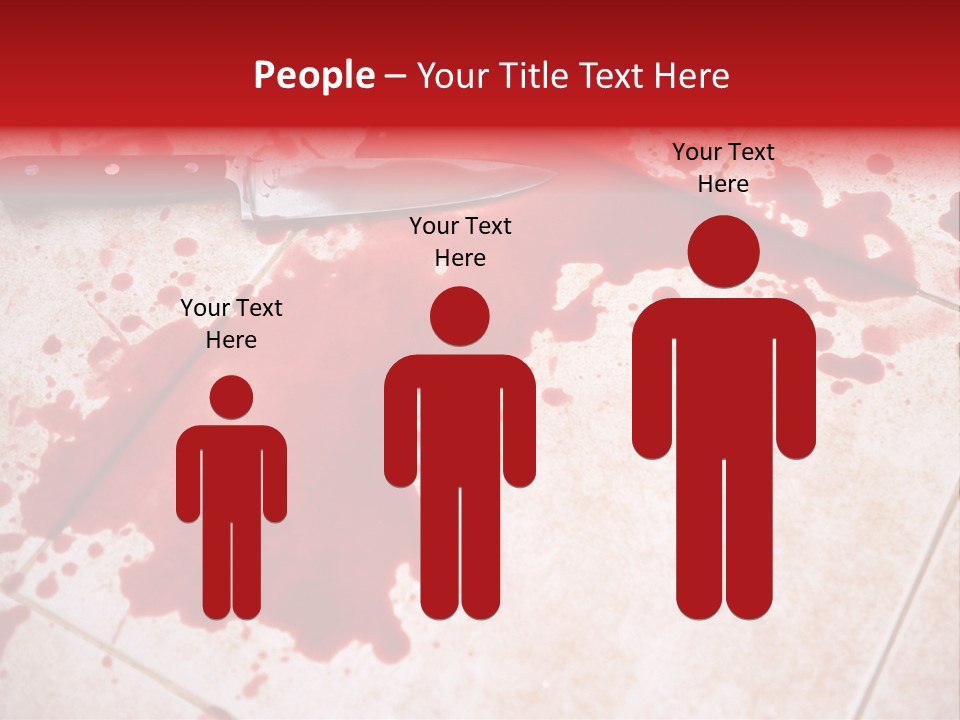 Die Red Suicide PowerPoint Template