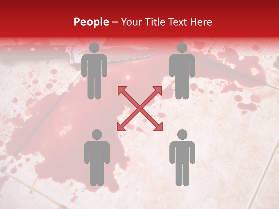 Die Red Suicide PowerPoint Template