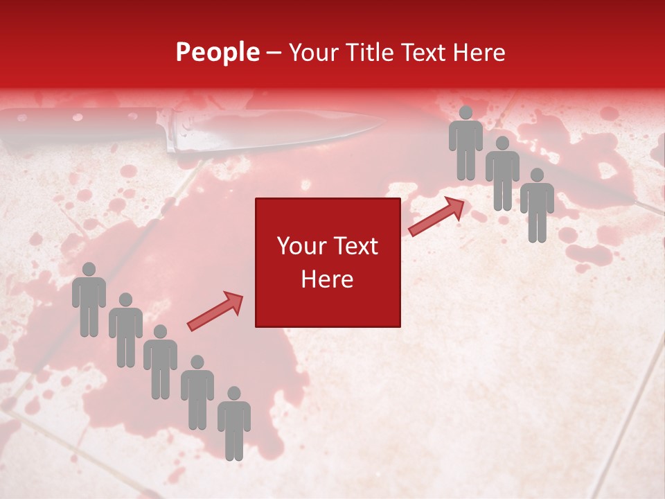 Die Red Suicide PowerPoint Template