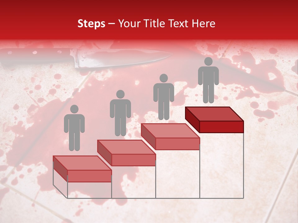 Die Red Suicide PowerPoint Template