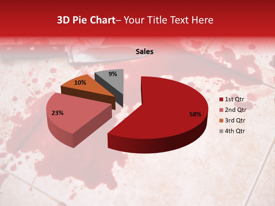 Die Red Suicide PowerPoint Template