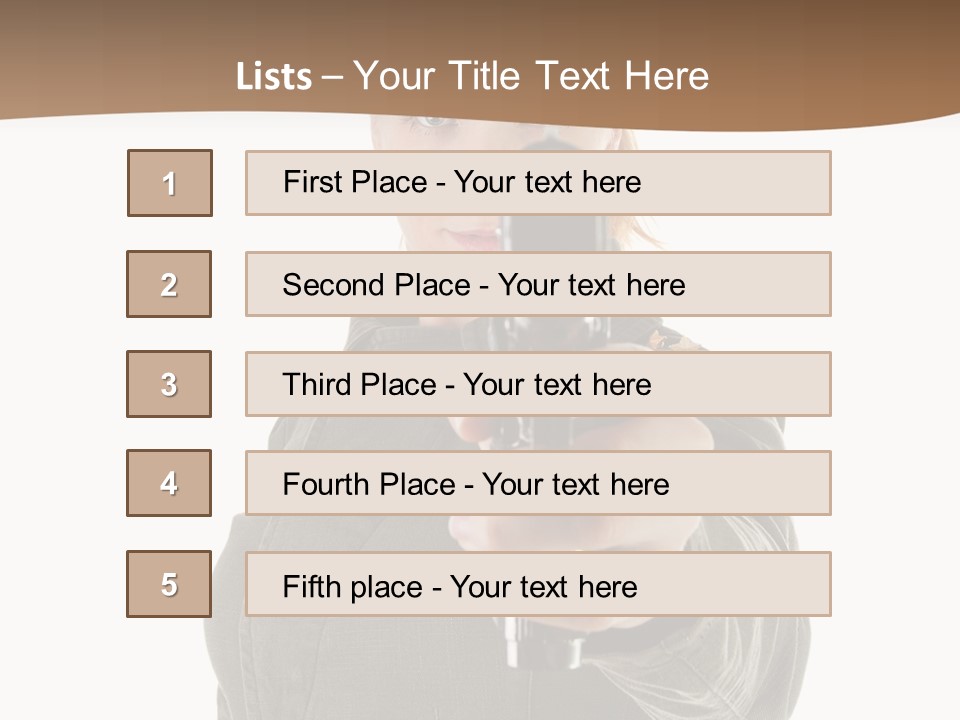 Shoot Nice Dangerous PowerPoint Template