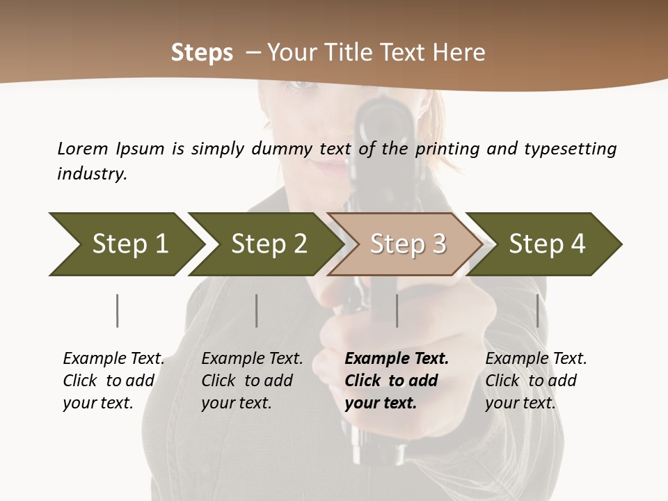 Shoot Nice Dangerous PowerPoint Template