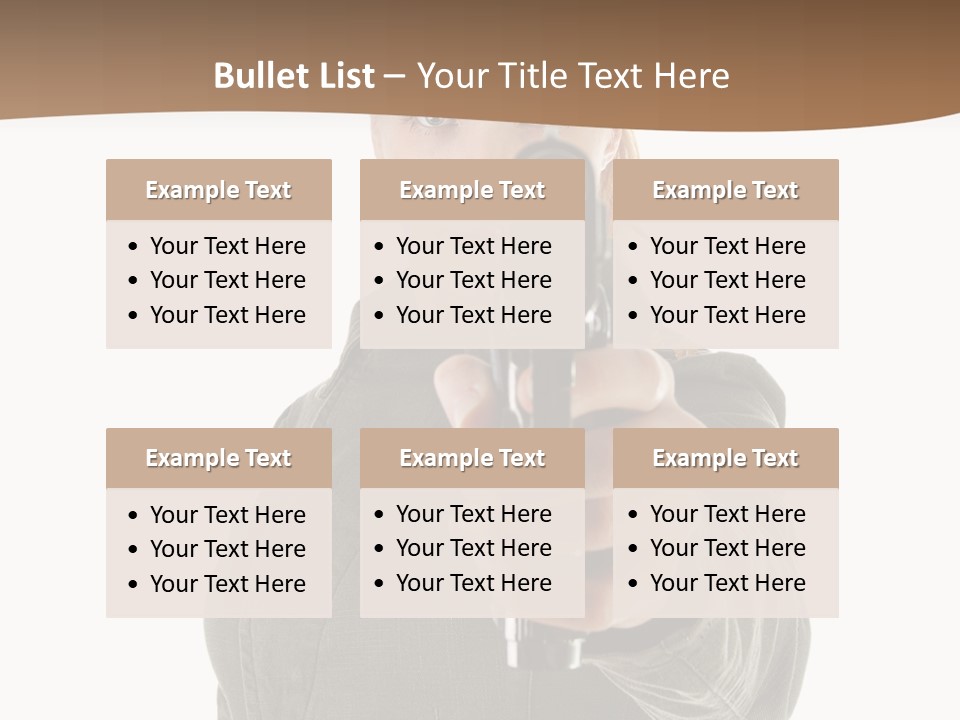 Shoot Nice Dangerous PowerPoint Template