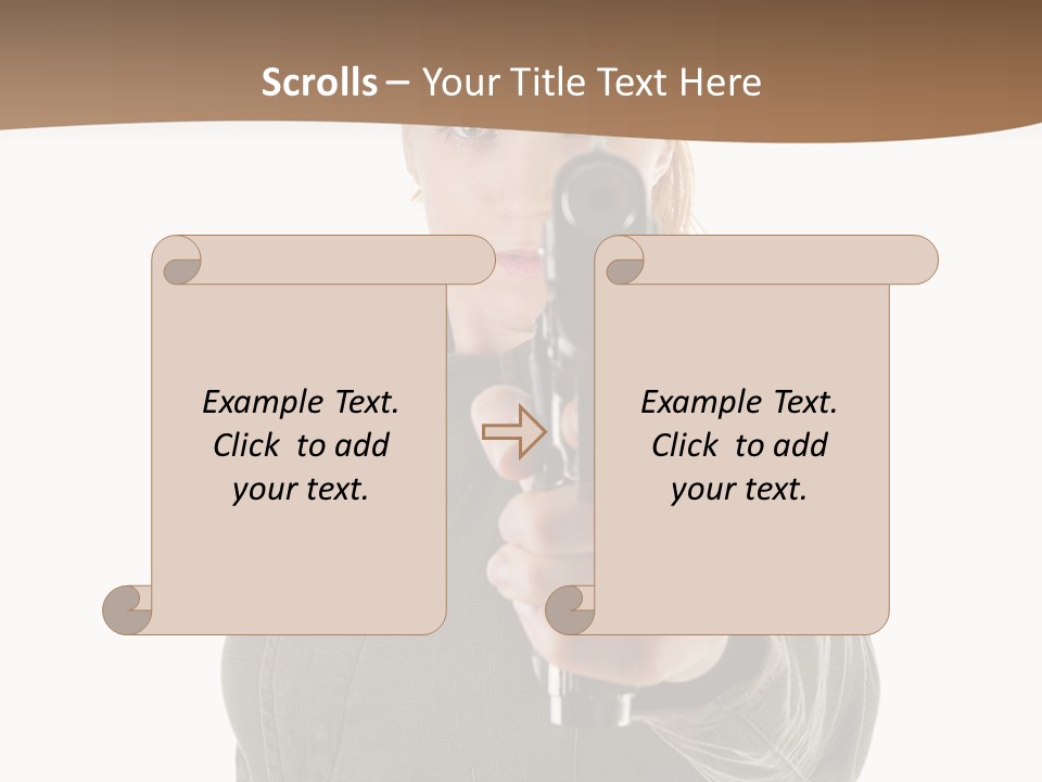 Shoot Nice Dangerous PowerPoint Template