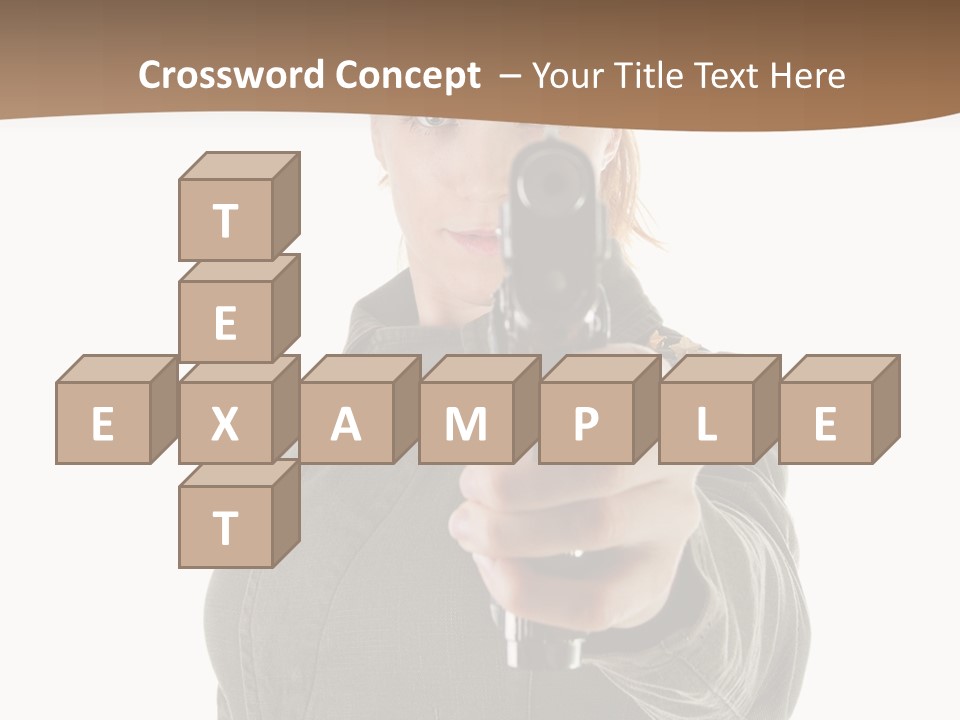 Shoot Nice Dangerous PowerPoint Template