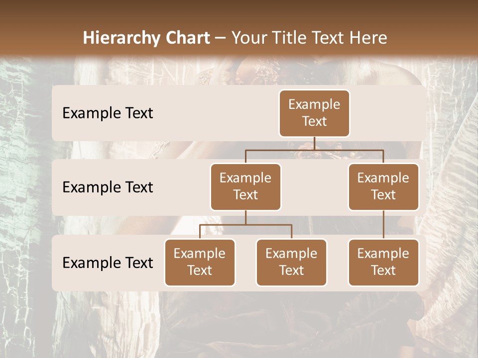 Sensuality Face Brunette PowerPoint Template