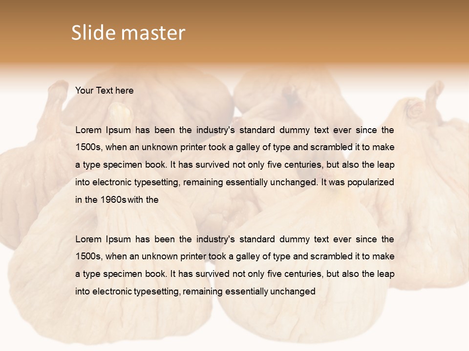 Dried Red Diet PowerPoint Template