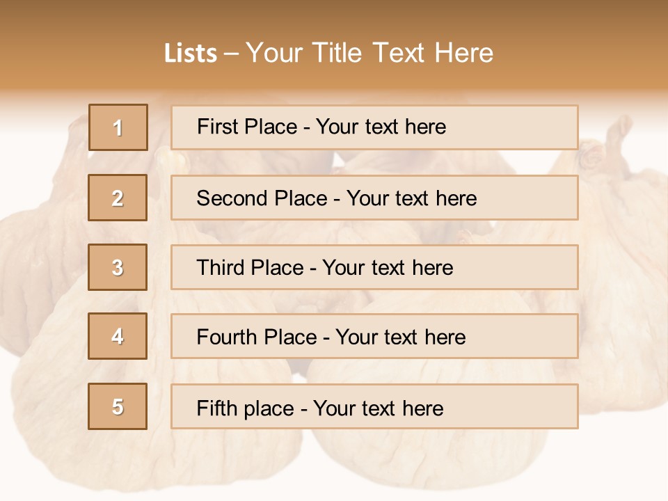 Dried Red Diet PowerPoint Template