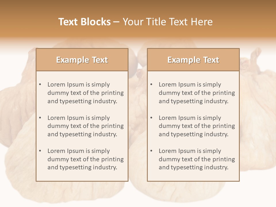 Dried Red Diet PowerPoint Template