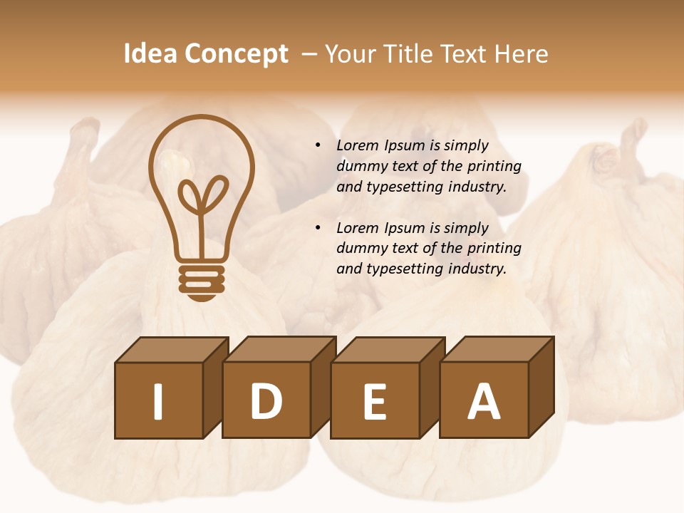 Dried Red Diet PowerPoint Template