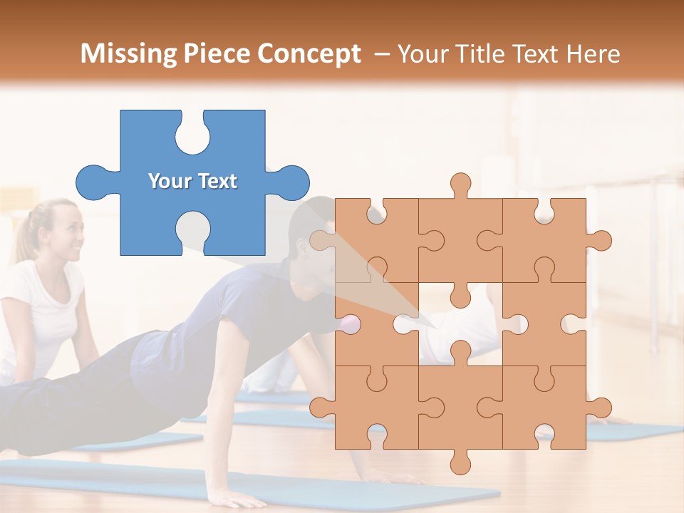 Caucasian Body Healthy PowerPoint Template