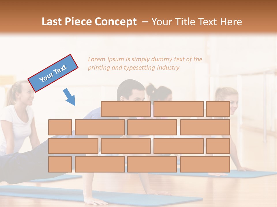 Caucasian Body Healthy PowerPoint Template