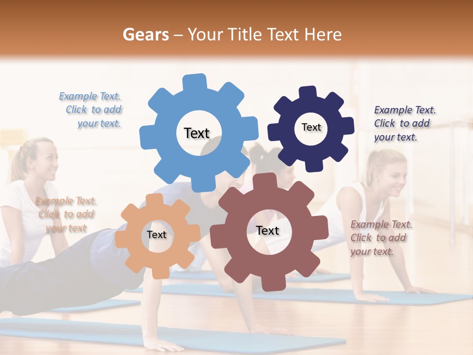 Caucasian Body Healthy PowerPoint Template