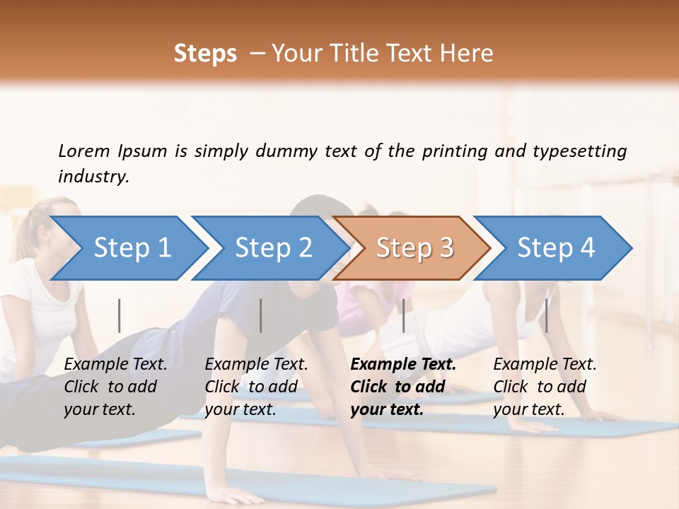 Caucasian Body Healthy PowerPoint Template