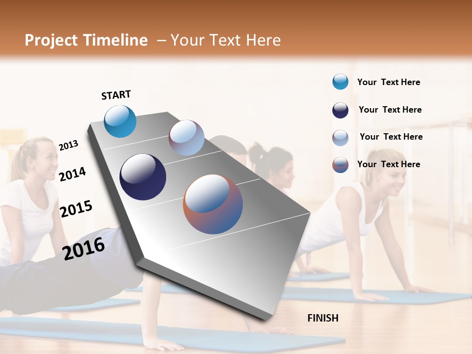 Caucasian Body Healthy PowerPoint Template