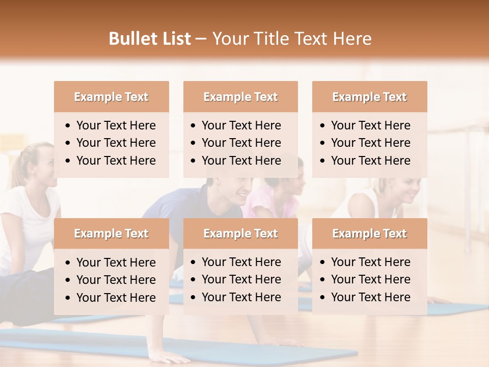 Caucasian Body Healthy PowerPoint Template