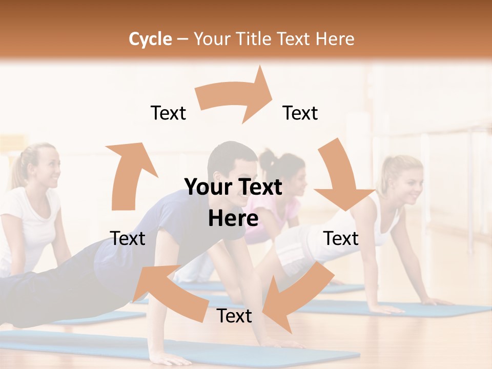 Caucasian Body Healthy PowerPoint Template