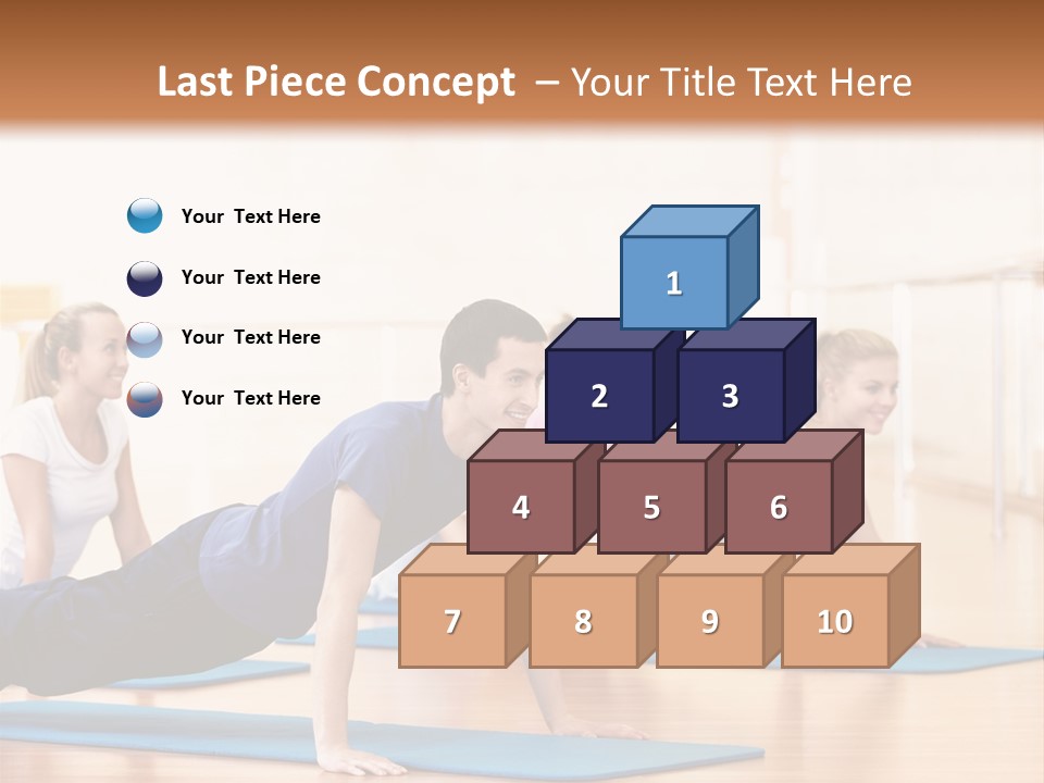 Caucasian Body Healthy PowerPoint Template