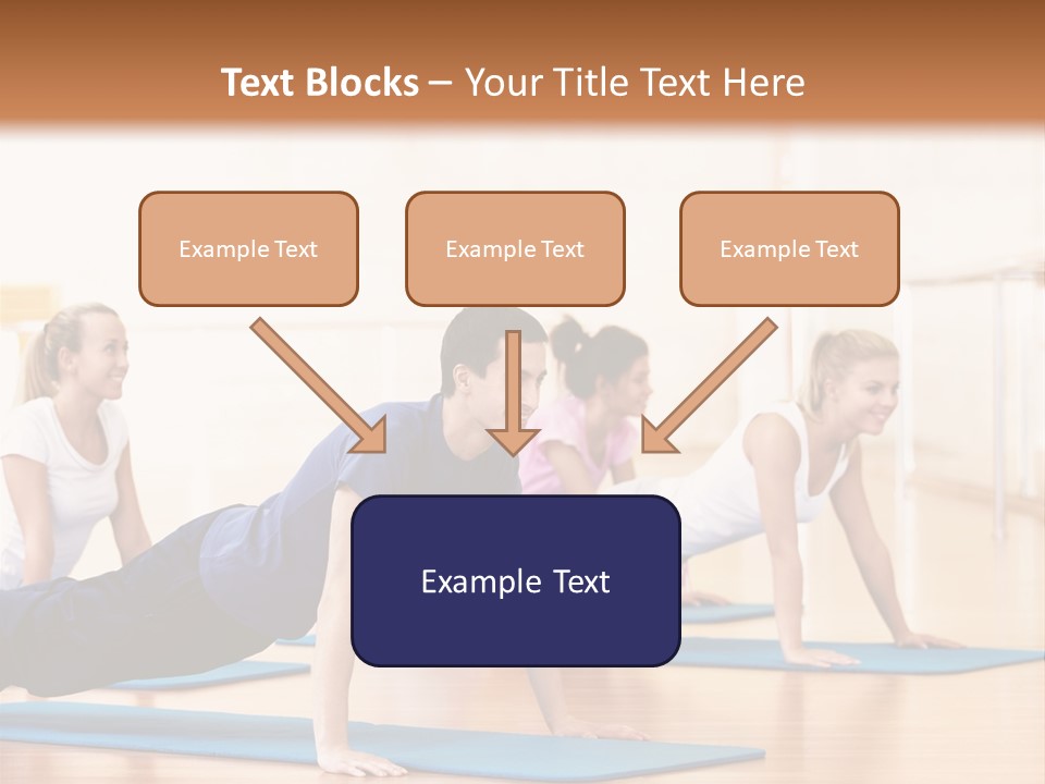Caucasian Body Healthy PowerPoint Template