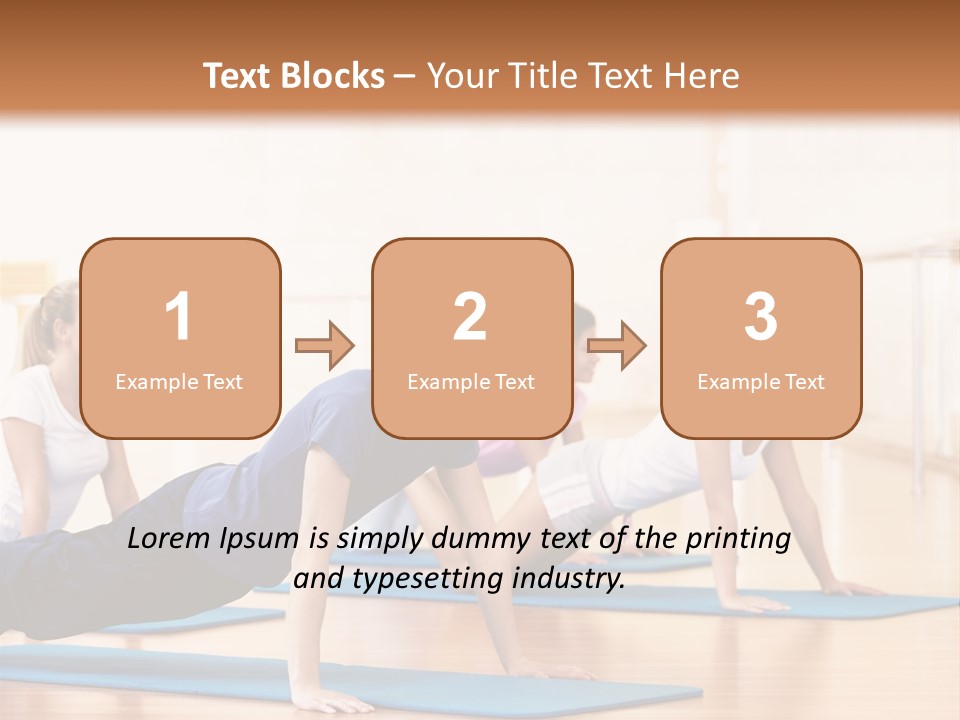 Caucasian Body Healthy PowerPoint Template