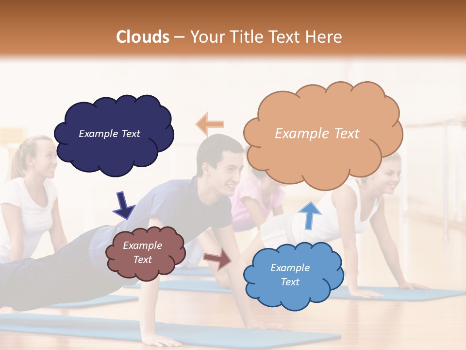 Caucasian Body Healthy PowerPoint Template