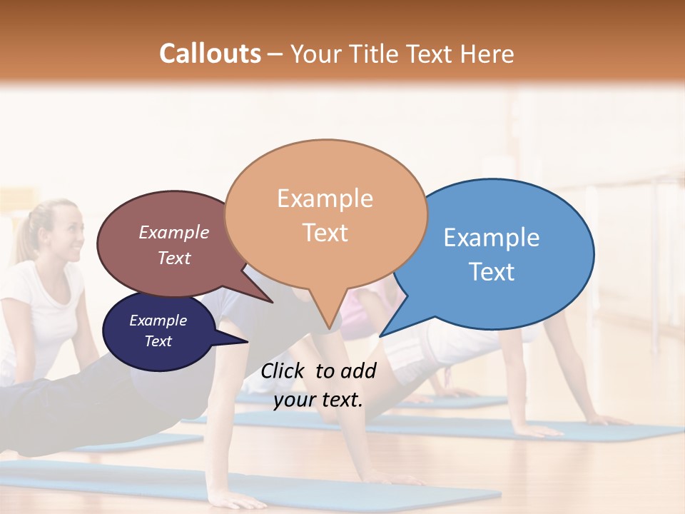 Caucasian Body Healthy PowerPoint Template